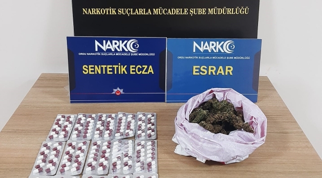 ORDU'DA "UYUŞTURUCU TİCARETİNE" 3 TUTUKLAMA