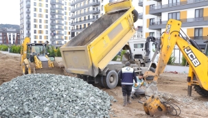 ORDU ŞEHİR HASTANESİNİN YOLU YAPILIYOR