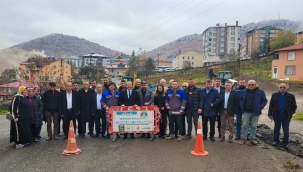 AKKUŞ'TA DOĞALGAZ ÇALIŞMALARI BAŞLADI