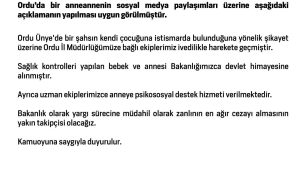 BAKANLIK ÜNYE'DE "ÇOCUĞA İSTİSMAR"A EL ATTI!