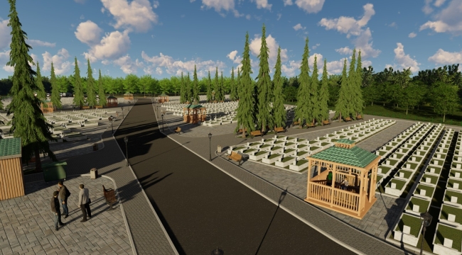 BÜYÜKŞEHİR'DEN ÜNYE'YE YENİ ŞEHİR MEZARLIĞI