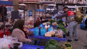 ÇARŞAMBA PAZARI ESNAFININ ÇORBALARI BÜYÜKŞEHİRDEN