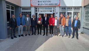 ENDÜSTRİ MESLEK'TEN BAŞKAN AKAR VE EKİBİNE TEKNİK BİLGİLENDİRME