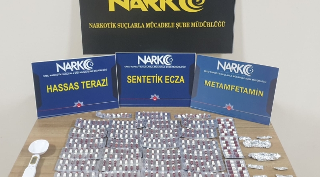 ORDU'DA UYUŞTURUCUYA 5 TUTUKLAMA