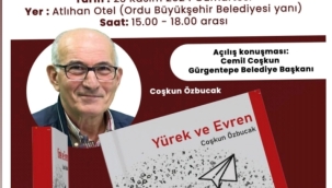 ÖZBUCAK İKİNCİ ŞİİR KİTABINI İMZALIYOR