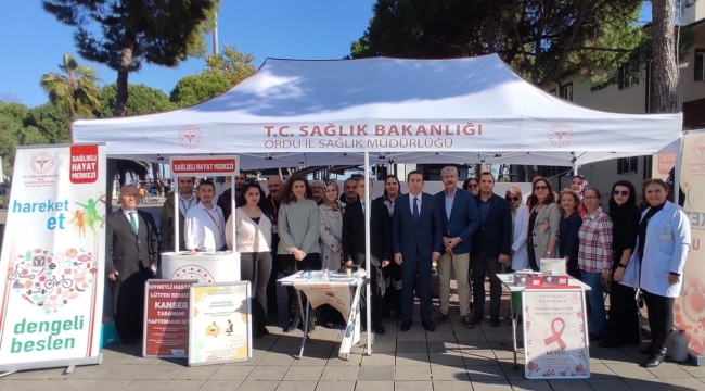ÜNYE'DE SAĞLIKTA FARKINDALIK 