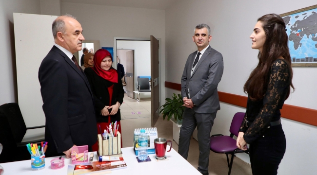 VALİ EROL, SAĞLIKLI HAYAT MERKEZİNİ ZİYARET ETTİ