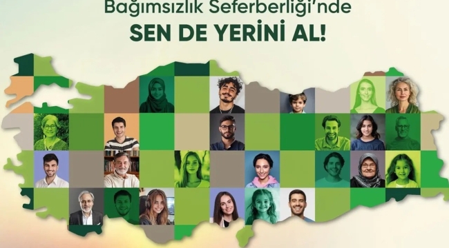 YEŞİLAY'IN "BAĞIMSIZLIK SEFERBERLİĞİ" TOPLUMDA FARKINDALIK YARATACAK