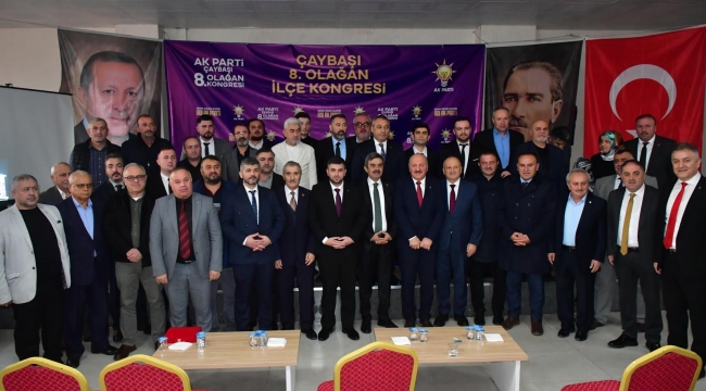 AK PARTİ ÇAYBAŞI'NDA ÇALIK GÜVEN TAZELEDİ!