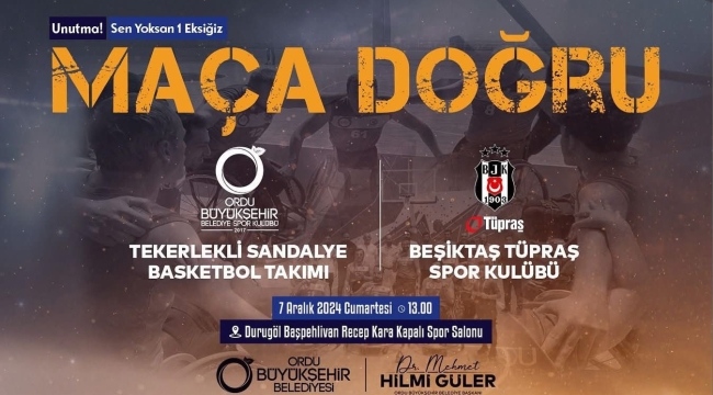 ENGELSİZLER ORDUSUNUN RAKİBİ BEŞİKTAŞ