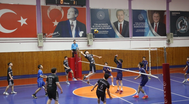 Okul Sporları Voleybol Genç Erkekler İl Birinciliği Şampiyonu Belli Oldu