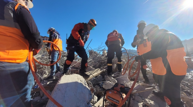 ORDU'DA DEPREM SAHA TATBİKATI