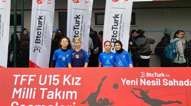ÜNYE FUTBOL KULÜBÜ, U15 KIZ MİLLİ TAKIM SEÇMELERİNDE