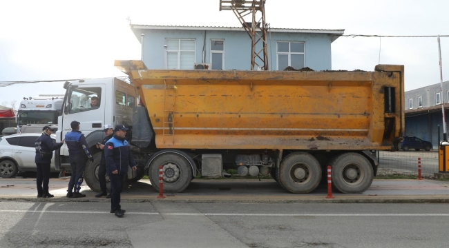 Ağır Tonajlı Araçlara Büyükşehir Denetimi