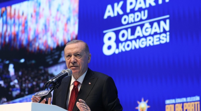 Cumhurbaşkanı Erdoğan, "Ordu'yu Ayağa Kaldırıp El Birliğiyle Geleceğe Taşıyacağız"