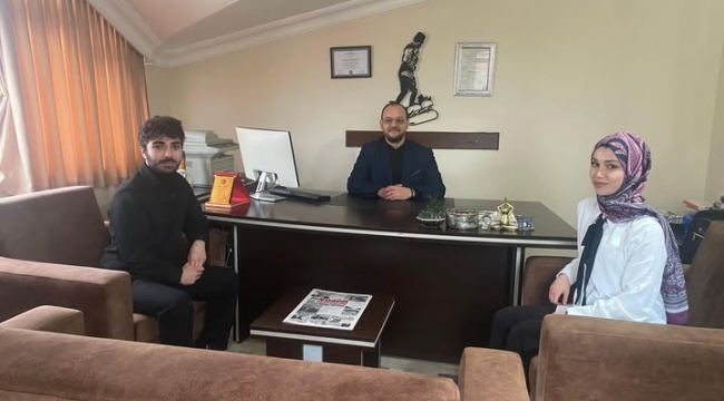Diyetisyenler Cansu ve Yusuf Can Ustaoğlu'dan Anlamlı Ziyaret