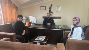 Diyetisyenler Cansu ve Yusuf Can Ustaoğlu'dan Anlamlı Ziyaret