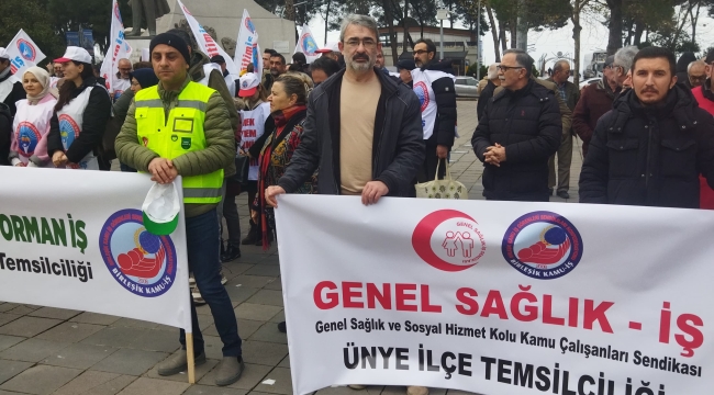 Genel Sağlık-İş Ünye İlçe Temsilciliği İlk Defa Alanlarda