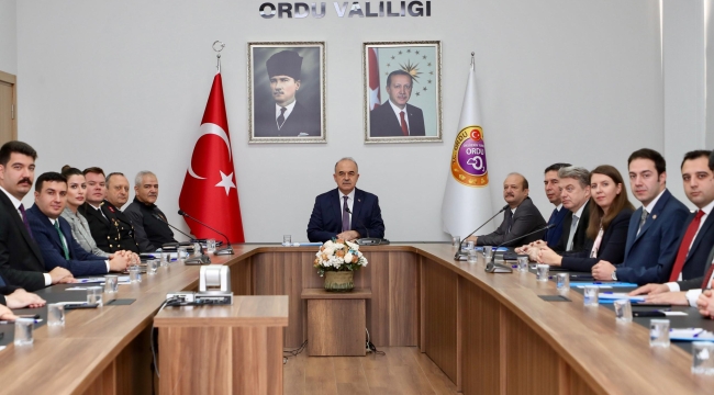 İl Güvenlik Asayiş ve Koordinasyon Toplantısı Yapıldı