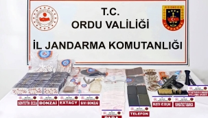 Jandarma'dan Ünye'de Narkotik Operasyonu: 5 Tutuklama