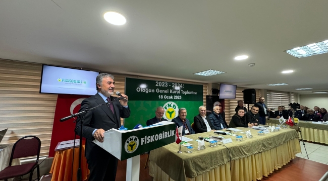 Milletvekili Hamarat Fiskobirlik Genel Kurulunda