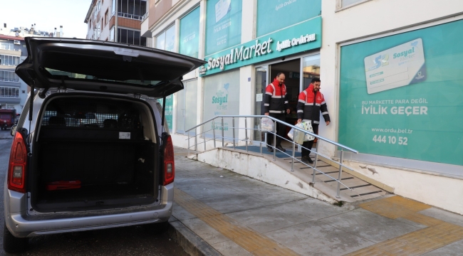 Ordu'da Bir Tıkla Kapıya Gelen Hizmet