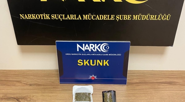 Ordu'da Uyuşturucu Operasyonları Sürüyor