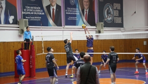 Ordu'da Voleybol Grup Müsabakaları Heyecanı