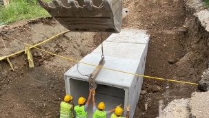 Oski'den Ordu'ya 10 Bin Metre Yağmur Suyu Hattı