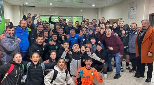 Ünye 1957 Spor'dan Galibiyet Coşkusu 