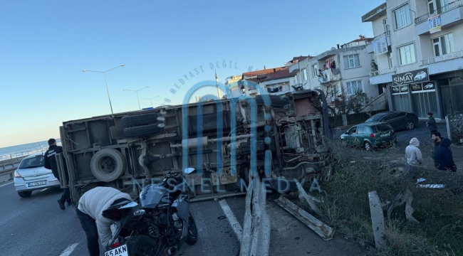 Ünye'de Kaza: 3 Yaralı!