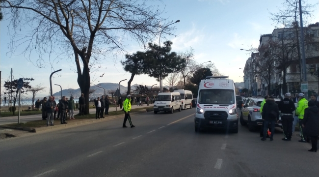 Ünye'de Otomobil İle Motosiklet Çarpıştı: 1 Yaralı