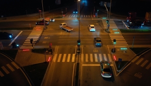 Yaya Güvenliğinde Led'li Sistem Devrede