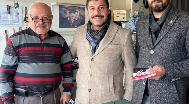 Yeniden Refah'tan Kapalı Pazar Ziyareti