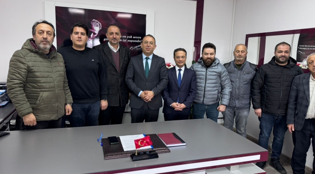 Başkan Hacıimamoğlu'ndan Kaymakamlık Ziyareti