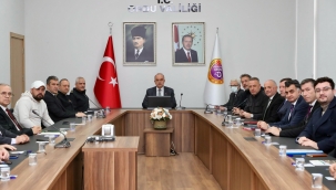 İl Spor Güvenlik Kurulu Toplantısı, Vali Erol'un Başkanlığında Yapıldı