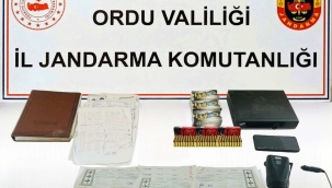 Jandarmadan Fatsa'da Tefecilik Operasyonu 