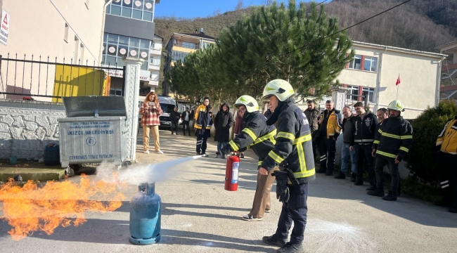 Kamu Kurumlarına Yangın Eğitimi