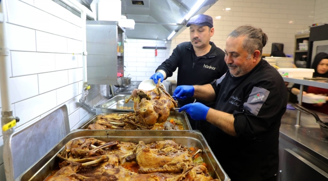 Kaz Eti, Ordu Mutfağında Yerini Aldı 
