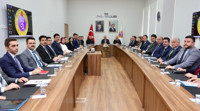 Ocak Ayı İl Güvenlik ve Asayiş Koordinasyon Toplantısı Yapıldı