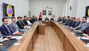 Ocak Ayı İl Güvenlik ve Asayiş Koordinasyon Toplantısı Yapıldı