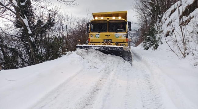 Ordu'da Kar Yağışı ve Soğuk Hava Ordu'da Hayatı Olumsuz Etkiliyor