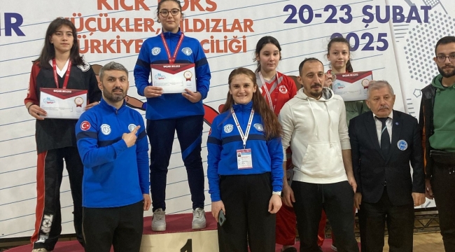 Ordulu Kickboksçular Türkiye Şampiyonasından Madalyalarla Döndü