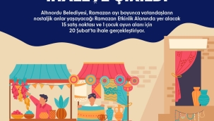 Ramazan Etkinlik Alanı İçin İhaleye Çıkıldı