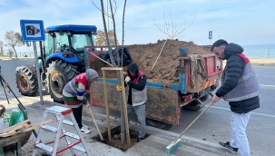 Ünye'de Kaldırımlara Modern Dokunuş