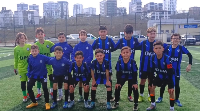 Ünye Futbol Kulübü U12 Liginde Finale Yükseldi