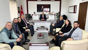 Ünye Yunus Emre Eğitim Kurumları'ndan Müdür Alan'a Ziyaret
