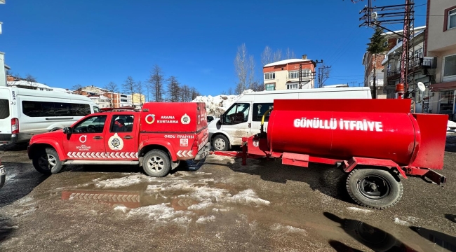 8 Mahallede 43 Gönüllü İtfaiyeci