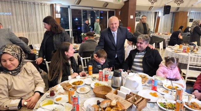 Başkan Tavlı Şehit Aileleri ve Gazilerle Gönül Sofrasında Buluştu