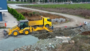 Büyükşehir'den Gülyalı'ya Sağlam Altyapı